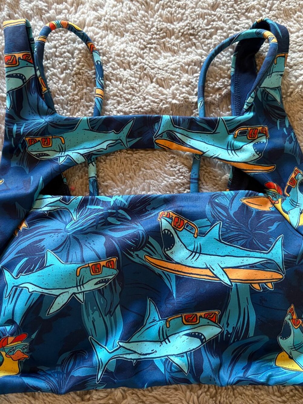 CVG - "Shark Bait" Vista Bra (S) NWOT